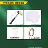Kit de Ferramentas para Tingimento e Esfregamento de Plantas Pacote de Materiais Leque Redondo Pacote de Lona Impressão e Tingimento Esfregamento Alúmen Agente Fixador de Cor