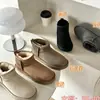 Botas de Neve Henan Sanpo Clássicas de Solado Fino Botas Curtas Femininas para Tornozelo 20593