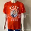 Camisa de Eleição Presidencial Africana de Fábrica, Camiseta de Gola Redonda 100% Poliéster de Secagem Rápida, Roupas Promocionais de Eleição com Impressão Personalizada
