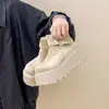 Botas Martin Gruesas de Suela Gruesa, Aumentadoras de Altura, Tamaño Pequeño, Vintage para Mujer, Nuevas Botines Versátiles Ajustados para Otoño e Invierno 2026