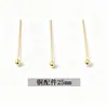 Accesorios para Joyería DIY Transfronterizos, Varios Estilos, Accesorios para Cuentas que Conservan el Color, Espaciadores en Forma de Flor, Separadores en Forma de Corazón, Accesorios de Cobre al por Mayor