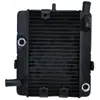 Radiador de Motor Adequado para Yamaha Yp250 Majesty 250 1995-2003 Tanque de Água de Alumínio