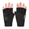 Luvas de Ciclismo ao Ar Livre Macias com Forro de Fleece para o Inverno, Compatíveis com Tela de Toque, com Fechamento de Parafuso, em Camurça, para Estudantes Homens, Adequadas para Entrega e Proteção contra o Frio