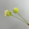 Flores Artificiales con 2 Cabezas de Cebolla, Flores Falsas para Decoración del Hogar, Planta de Diente de León, Accesorios para Arreglos Florales, Accesorios para Celebración de Propuesta de Cebolla