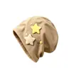 Bonito gorro posparto, adecuado para usar al dormir, diseñado para mujeres embarazadas con cabezas más grandes, proporciona protección contra el viento y tiene un diseño elegante y de alta calidad.