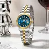 Suministro Exclusivo de Fabricante Transfronterizo Reloj de Cuarzo Luminoso Resistente al Agua con Pedrería Reloj de Pulsera con Calendario para Mujer Reloj de Negocios de Moda