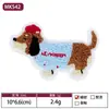 Patches Bordados de Cachorro Dachshund Patches Bordados de Toalha Mais Vendidos na Amazon Patches para Reparo de Furos em Roupas Patches Decorativos de Gato