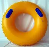 Flotador inflable individual para piscina, anillo para parque acuático, anillo para esquí acuático, anillo para surfear, agarre de mano, anillo flotante inflable de mano