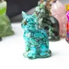 [Adornos de Gato de la Suerte] Resina Tallada a Mano Mascota de la Suerte Decoración para Hogar y Tienda Creativo