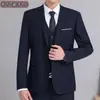 Novo Terno Masculino Individual, Blazer de Terno Casual de Negócios Masculino, Traje de Trabalho Jovem Estilo Coreano, Roupa para Padrinhos, Uniforme de Grupo