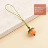 Cadena para Teléfono Móvil Caqui Ruyi Colgante Colgante Flor de Loto Bodhi Cuerda Anti-pérdida Llavero de Coche para Hombre Colgante Exquisito para Mujer