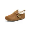 Zhr [Aumento Invisible de Altura] Zapatos de Felpa Cálidos tipo Birkenstock Populares en Invierno Suaves y de Cuadros Zapatillas Slip-On de Algodón para Mujer