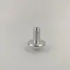 Usinagem de Precisão CNC de Eixos Flangeados Escalonados de Forma Especial em Liga de Alumínio e Peças Adaptadoras para Equipamentos de Automação, Personalizado de Acordo com Desenhos