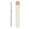 Paleta de Aço Inoxidável para Mistura de Base Maquiagem Batom Prato Paleta de Cores para Maquiador Barra de Cores Ferramentas de Beleza conjunto