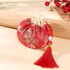 Sachê vazio estilo tradicional, Bolsa de aromaterapia estilo chinês, Sachê de palácio portátil, Bolsa da sorte repelente de mosquitos, Sachê de artemísia para carro