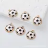 Joyería de Moda Tendencia Accesorios de Aleación de Fútbol DIY Pulsera Collar Colgante Oro y Plata 2 Colores en Stock Copa del Mundo