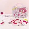 Juego de Juguete de Doctor Transfronterizo Juego de Simulación Kit Médico Infantil Estetoscopio Set de Jeringas Juego de Rol de Simulación Regalo
