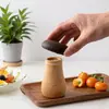 Seleção Premium Porta-Palitos de Cogumelo Vintage para Uso Doméstico, Caixa de Palitos Exquisita e Fofa em Madeira de Nogueira em Estilo Antigo