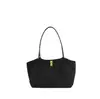 Bolsa feminina estilosa e elegante de grande capacidade, nova coleção outono 2026, bolsa de ombro moderna para trabalho e deslocamento, bolsa tote única