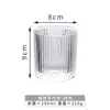 Suporte de Cotonetes Transfronteiriço Copo para Enxaguante Bucal de Hotel B&B Copo de Vidro para Escova de Dentes Copo Transparente para Bebida Doméstico Copo de Whisky