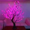 Fábrica de origen luces decorativas de jardín navideño paisaje Cerezo Patio Árbol luminoso LED simulación luz de árbol