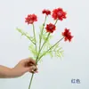 5 Cabeças de Centáurea Ramo Único Flor Artificial Crisântemo Selvagem Estilo Ins Pastoral Fresco Floral Casamento Paisagismo Decoração de Casa Flor