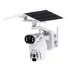 Câmera Solar 4G Externa Binocular HD Visão Noturna Colorida de Baixo Consumo Monitor de Alarme Câmera Wifi