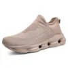Tênis Casuais Slip-On de Tamanho Grande para Casal, Tênis Meia Versáteis da Moda para Homens, Tênis Leves e Respiráveis para Corrida para Mulheres, Jinjiang