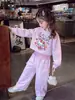 Conjunto de Otoño para Niñas 2026 Nueva Moda Sudadera Infantil Conjunto de Tres Piezas Traje Deportivo para Niñas Pequeñas Ropa Exterior de Moda