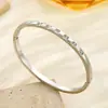 Pulseira de Aço Titânio com Fivela de Broca em Linha para Mulheres, Não Desbota, Lavável, Luxo Acessível, Nicho, Presente Exquisito de Aniversário para Namorada