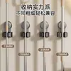 Venta Directa de Fabricante: Soporte para Mopa con Ventosa, Clip para Mopa de Pared, Gancho para Escoba, Almacenamiento sin Taladro para Baño y Detrás de la Puerta