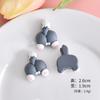 Set de gatito de dibujos animados cabezazo de perro accesorios de resina al por mayor hechos a mano material diy accesorios funda para teléfono móvil imanes para refrigerador