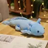Muñeco de Dinosaurio Hexagonal Ins Juguete de Peluche Salamandra Rosa Pez Bebé Oriental Muñeco de Salamandra Transfronterizo de Amazon