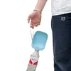 Botella de agua portátil para mascotas para perros, dispositivo de bebida para exteriores, bebedero, botella de agua de viaje para pasear perros, gadget de bebida para cachorros