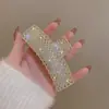 Oferta Especial Transfronteiriça Moda Acessórios de Cabelo Coque Grampo de Cabelo Presilha de Tubarão Presilha com Strass Acessório de Cabelo em Formato de Coração Gravata Borboleta Grampo de Cabelo para Menina