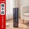 Adornos de Jarrón Acrílico, Arreglo Floral para Sala de Estar, Cultivo en Agua Transparente, Tubo Recto, Bambú Rico, Sensación Hidropónica, Anti-Caída