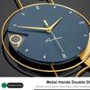 Reloj de Pared Grande Moderno Lenikf para Decoración de Sala de Estar
