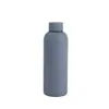 Botella Termo de Acero Inoxidable de Boca Pequeña Transfronteriza de Doble Pared al Vacío Termo Deportivo Americano Taza de Agua con Pintura de Goma