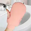 Toalla de Baño Exfoliante Indolora, Herramienta Exfoliante y Eliminadora de Suciedad para Uso en Casa, Guante de Baño Exfoliante para Espalda Doble Cara Engrosado y Ampliado