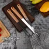 Mango de Madera Maciza de Tres Pulgadas Línea Reforzada Fuga Acero Inoxidable No Magnético Fritura Fuga Hogareño Olla Caliente Colador Cuchara para Pescado y Fideos Red de Drenaje Fuga