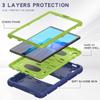 Para Samsung A7 Lite T220 Colorido Silicone PC Suporte Plano Capa Traseira SM-T225 Capa Protetora
