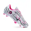 Zapatos de Fútbol de Tacos Largos para Niños de Talla Grande Transfronterizos para Hombre para Exteriores para Estudiantes de Primaria y Secundaria Zapatos de Entrenamiento para Césped Zapatos de Competición para Estudiantes de Primaria y Secundaria