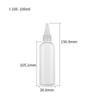 Frasco Plástico PET 60ml Frasco PET para Gota Otológica com Bico Pontiagudo, Frasco Squeeze Dispensador de Pigmento 50ml, Produto Transfronteiriço Mais Vendido