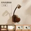 Suporte de Secador de Cabelo para Pessoa Preguiçosa Mãos Livres Ajustável Secador de Cabelo Mãos Livres Suporte de Armazenamento Montado na Parede Sem Furar