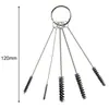 Cepillo de Limpieza Multifuncional de Acero Inoxidable al por Mayor Set para el Hogar para Limpiar Ranuras sin Rincones Muertos, Cepillo para Tuberías Multifuncional para Eliminación de Polvo y Manchas