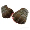 Guantes tácticos de medio dedo para deportes al aire libre, para aficionados al ejército, para montar a caballo, fitness, fuerzas especiales, montañismo, combate, antideslizantes.