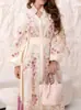 Vestido Elegante com Cadarço e Franjas para Mulheres - Marca Independente, Estilo Novo Primavera/Verão 2026 Europeu e Americano Transfronteiriço Nq9003