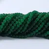 Shuiyunge joyería vidrio color sólido imitación calcedonia cuentas redondas diy pulsera joyería semiacabado cuentas sueltas accesorios al por mayor