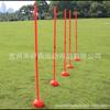 Sinal poste engrossado em forma de cobra em forma de serpente poste 3.3 diâmetro de tubo aviso ângulo do poste bandeira mastro de chão polo de futebol equipamento de treinamento de futebol