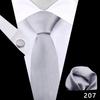 Corbata de Negocios para Hombre Pañuelo de Bolsillo Traje Vestido Banquete Camisa Rojo Negro Polo Lunares Cuadros Corbata de 8cm